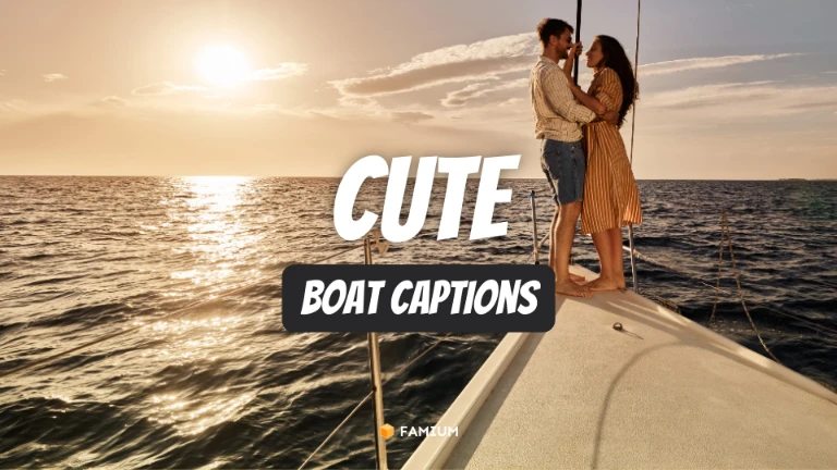 Cute Boat Captions for Instagram